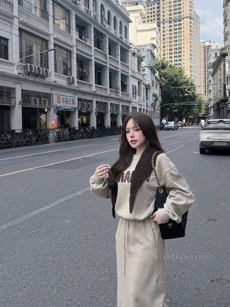 SET DÀI MARIN BE CHÂN VÁY NỮ THU ĐÔNG (LOẠI ĐẮT)