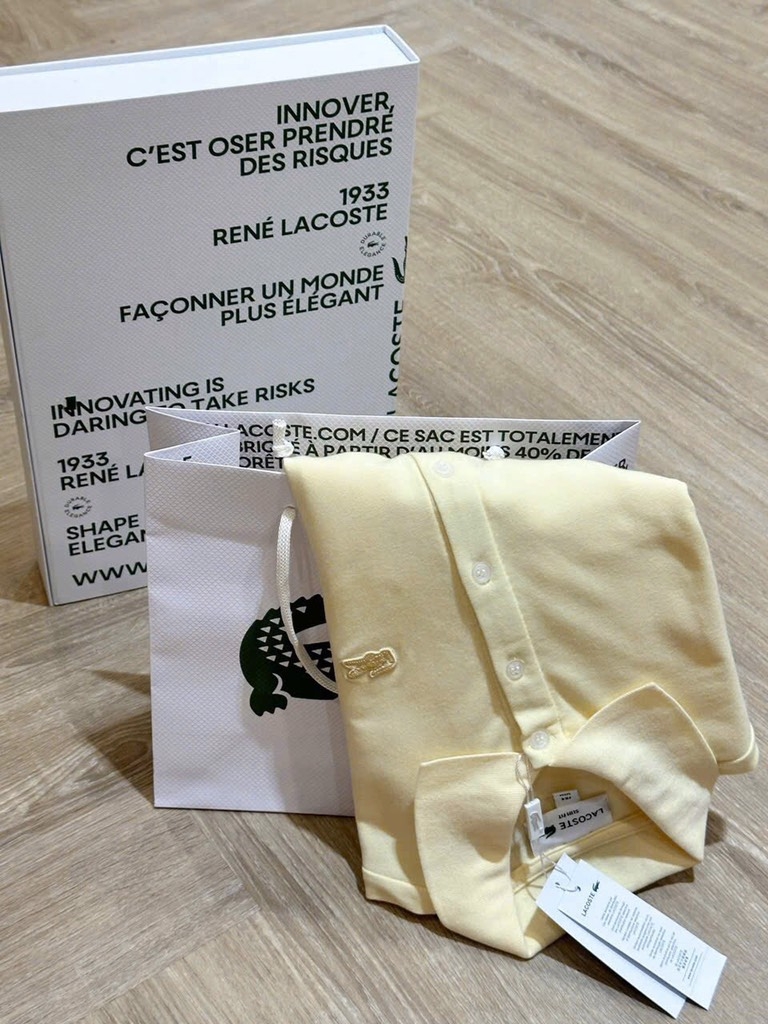 ÁO POLO LACCOS VÀNG NỮ