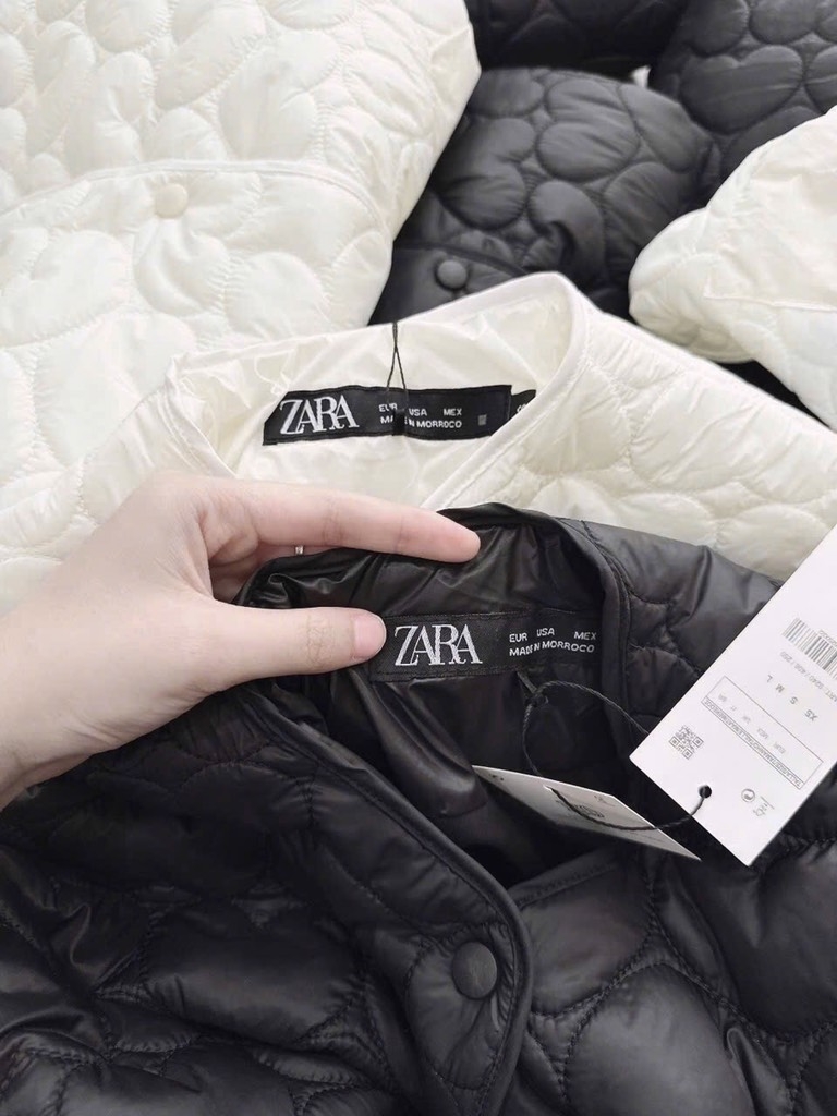 ÁO PHAO NỮ ZR TRẦN TIM TÚI CÁCH ĐIỆU 2 MẦU THU ĐÔNG SẴN(SALE 169k)
