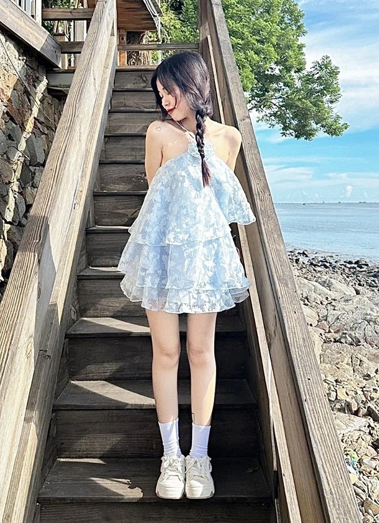 SET VÁY TƠ CỔ YẾM (Xả 145k)