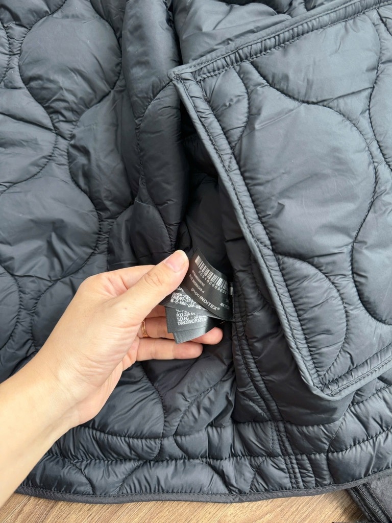 ÁO PHAO NỮ TRÁM ĐEN Z.R TUỒN XỊN THU ĐÔNG SẴN