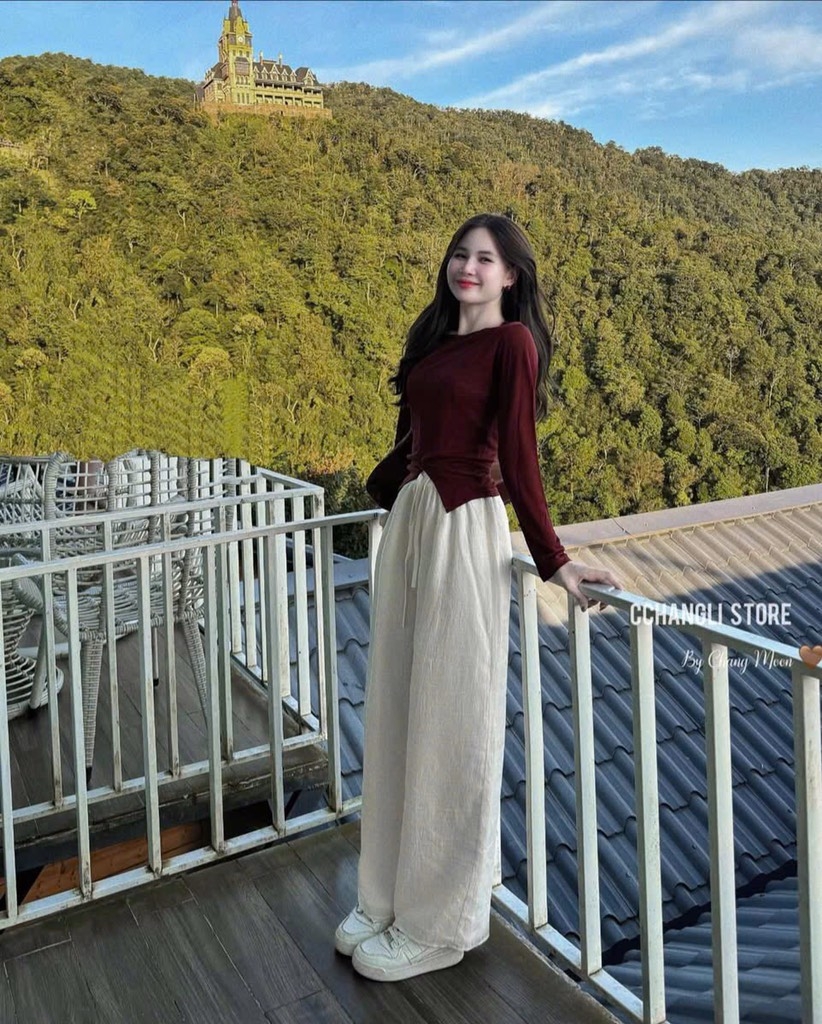 ÁO DÀI TAY BASIC VẠT TÔM NỮ THU ĐÔNG (XẢ 39k)