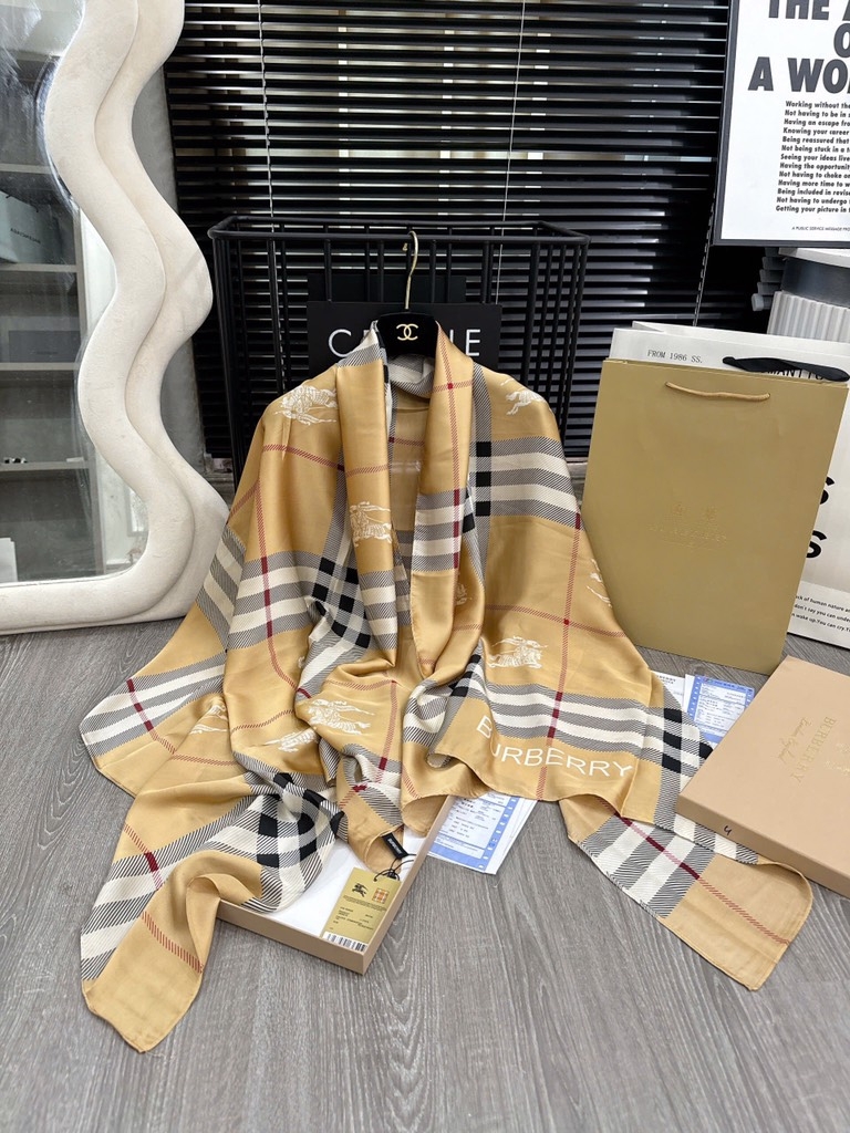 PHỤ KIỆN - SET KHĂN LỤA QC SANG XỊN MỊN NỮ THU ĐÔNG