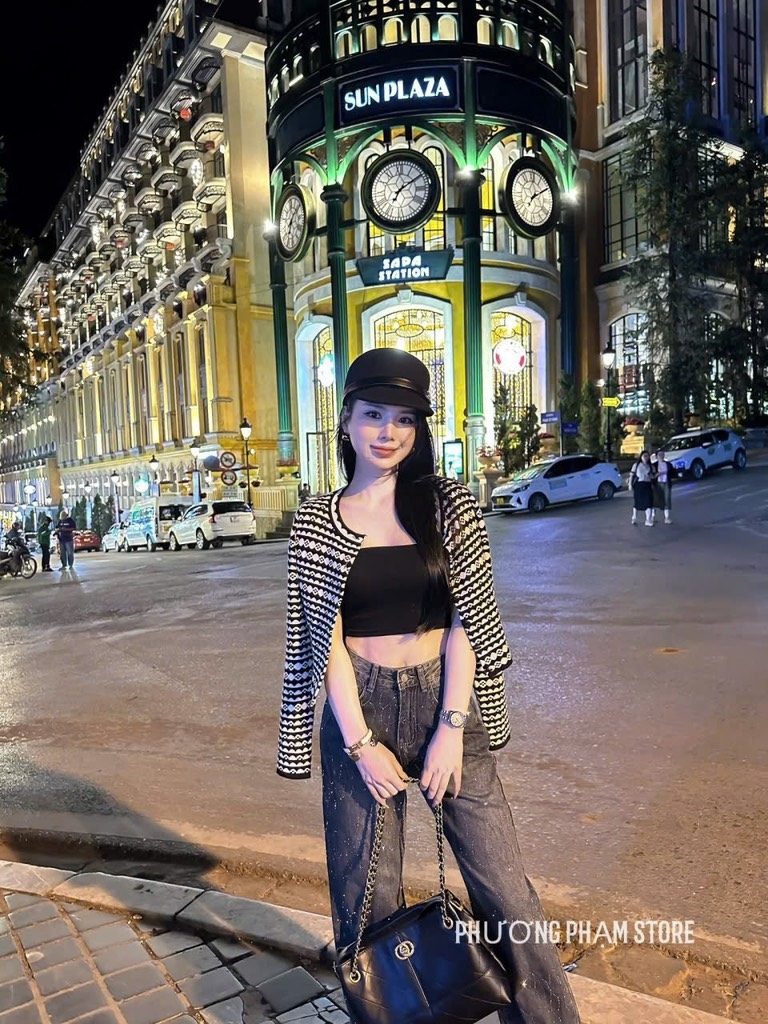 ÁO LEN HOẠ TIẾT PHA MÀU NỮ THU ĐÔNG