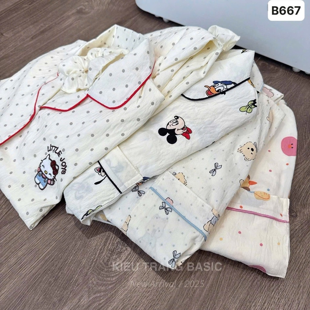 BỘ ĐŨI XÔ MUS 4 MÀU NỮ THU ĐÔNG