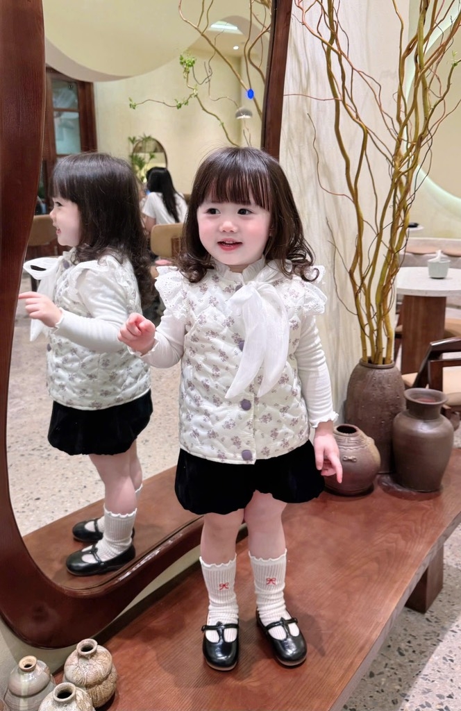 ÁO GHILE PHAO BÉ GÁI NƠ