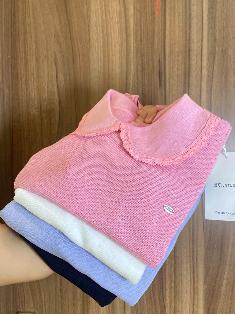 ÁO LEN CỘC CỔ SEN HOT 4 MÀU NỮ SẴN