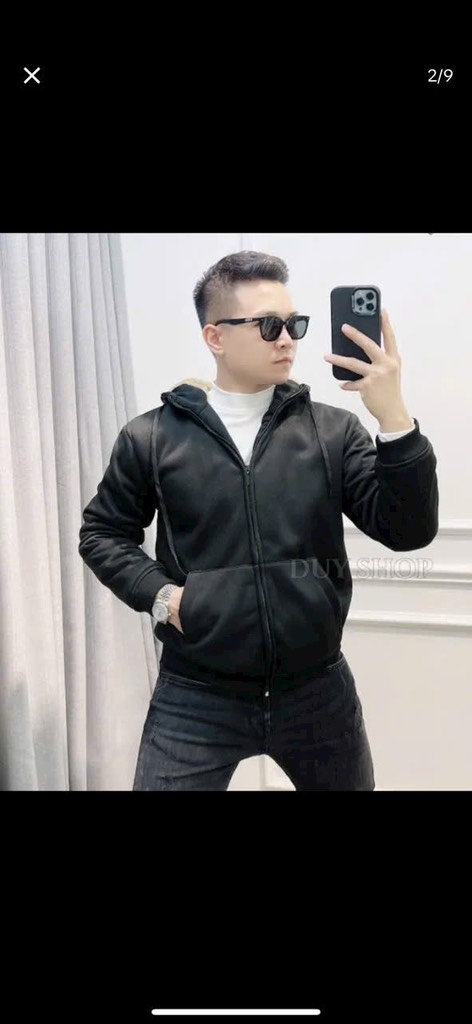 ÁO NỈ NAM XUẤT DƯ LÓT LÔNG( xả 115k)