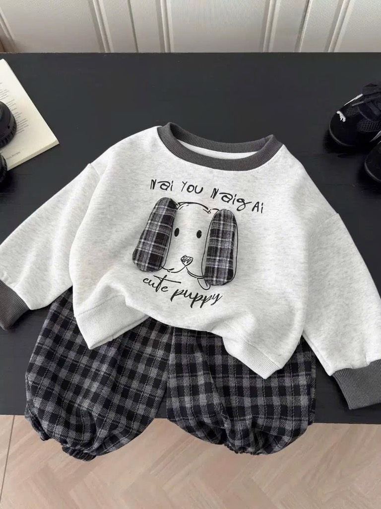 SET DÀI NỈ CÚN CARO SIÊU HOT BÉ TRAI SẴN
