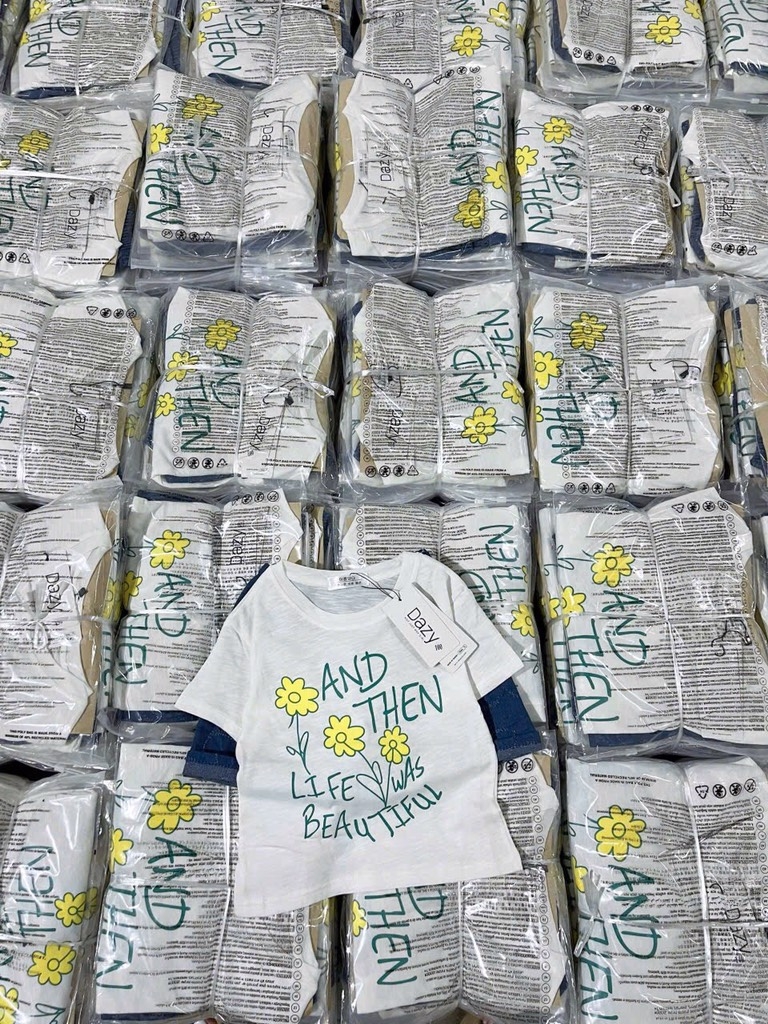 SET ÁO THUN HOA QUẦN ĐÙI HOA BÉ TRAI SẴN(XẢ 55k)