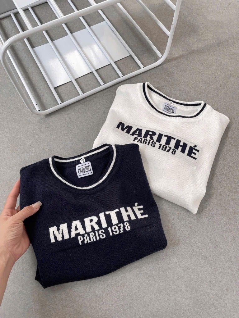 ÁO LEN BO CỔ MARI 2 MÀU NỮ SẴN(SALE 99k)