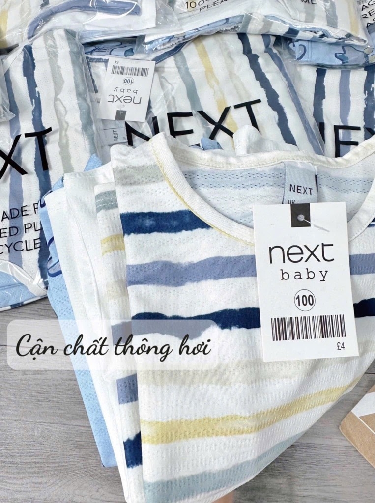 SET 3 BỘ BA LỖ THÔNG HƠI NEXT BÉ TRAI SẴN