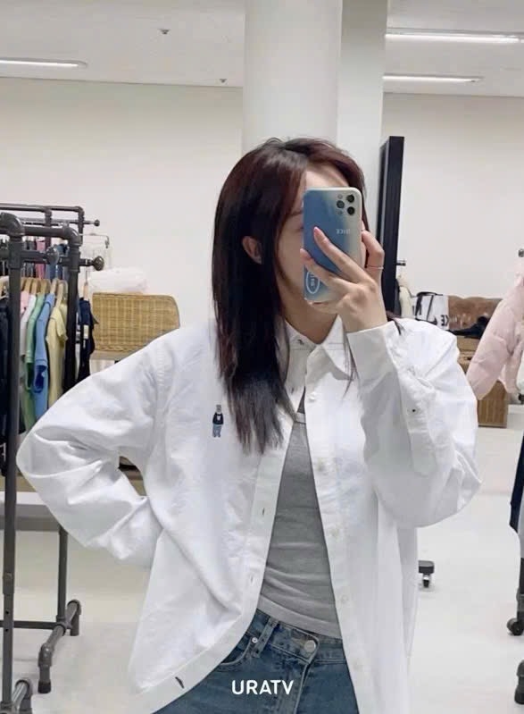 SƠ MI THÊU GẤU WHO TRẮNG NỮ(XẢ 89k)
