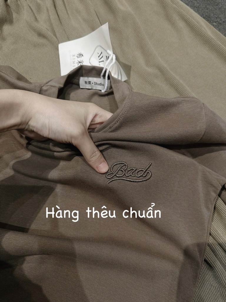 SET  BADU NÂU QUẦN BO DÚT GẤU NỮ (SALE 115k)
