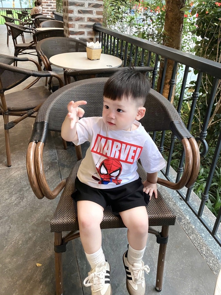 SET 3 ÁO BATMAN NGƯỜI DƠI BÉ TRAI
