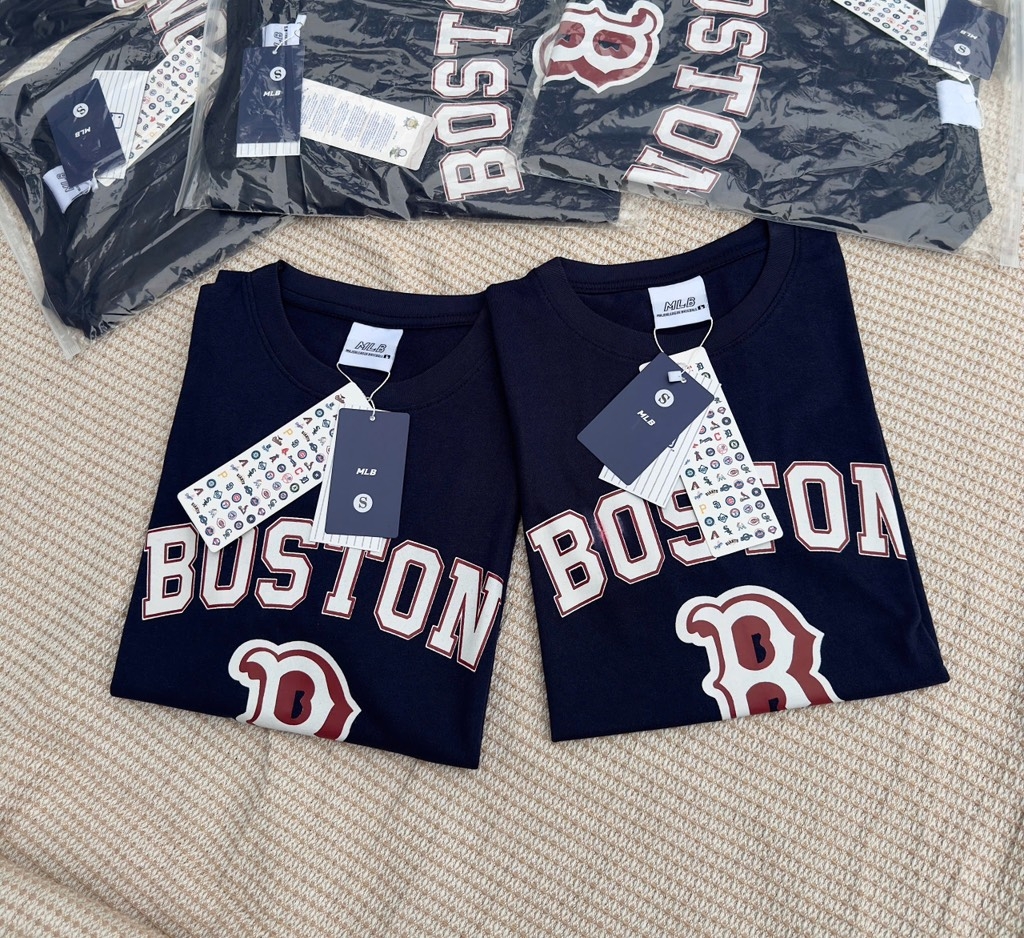 ÁO BOSTON THAN NEW 2025 CỘC TAY NỮ SẴN (SALE 55k)