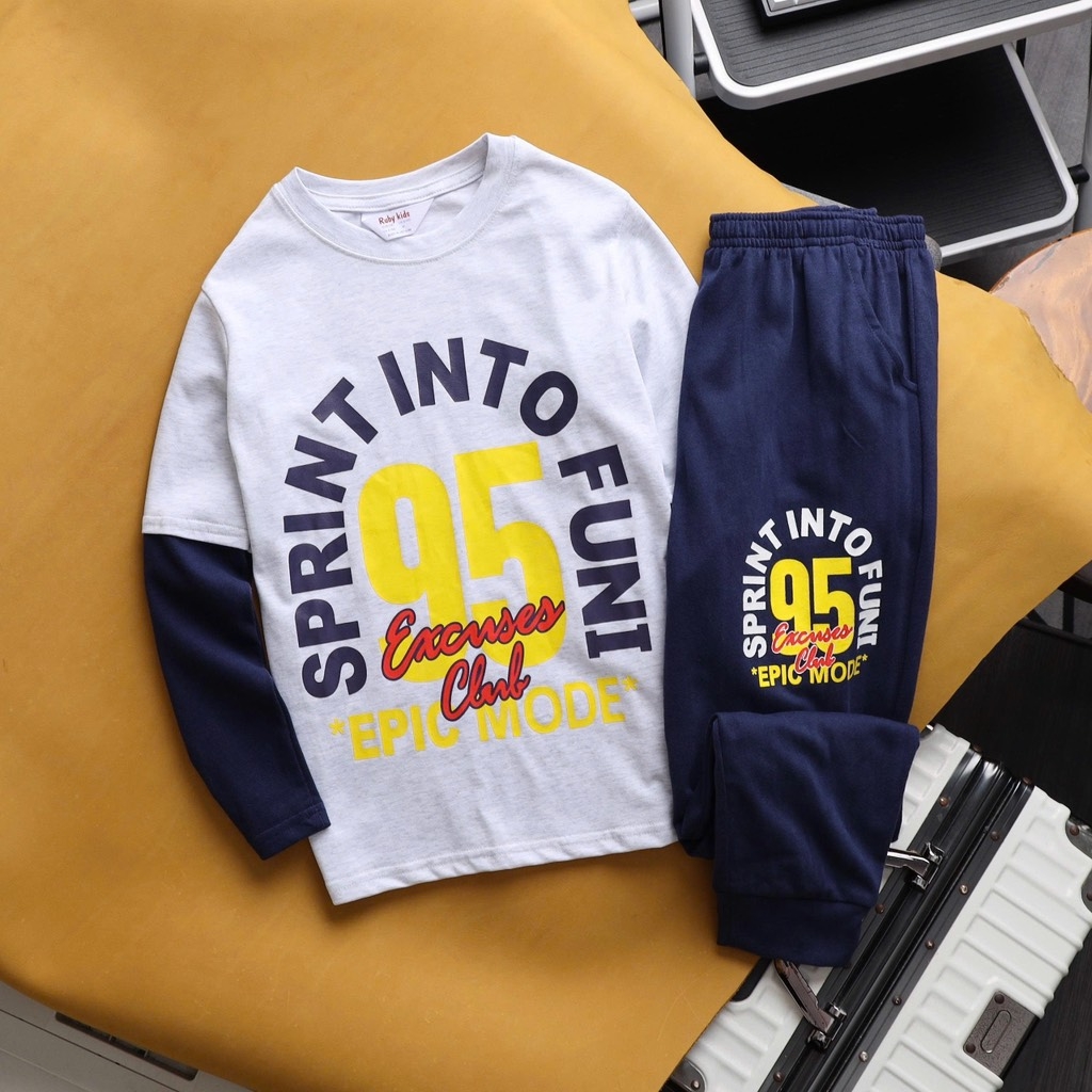 BỘ DÀI COTTON CHICAGO 2027 NEWYORK 30 SIZE ĐẠI BÉ TRAI