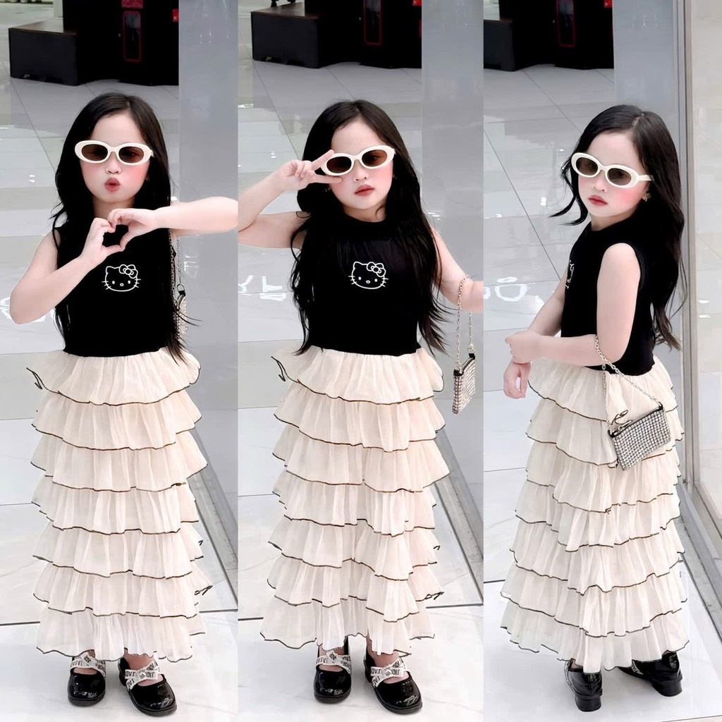 SET VÁY TẦNG BÉ GÁI
