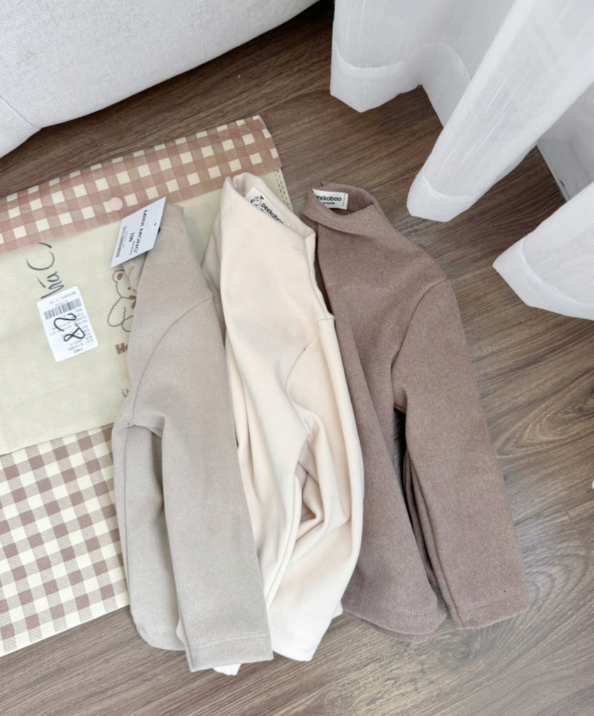 SET 2 ÁO GIỮ NHIỆT PEE DÀI TAY CHO BÉ TRAI BÉ GÁI