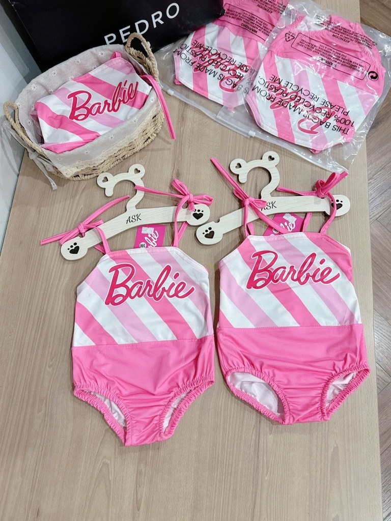 ĐỒ BƠI SWIMSUIT BARBIE BÉ GÁI SẴN (XẢ 24k)