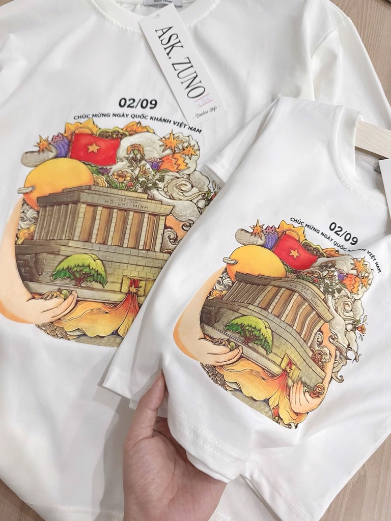 ÁO QUỐC KHÁNH MẸ CON