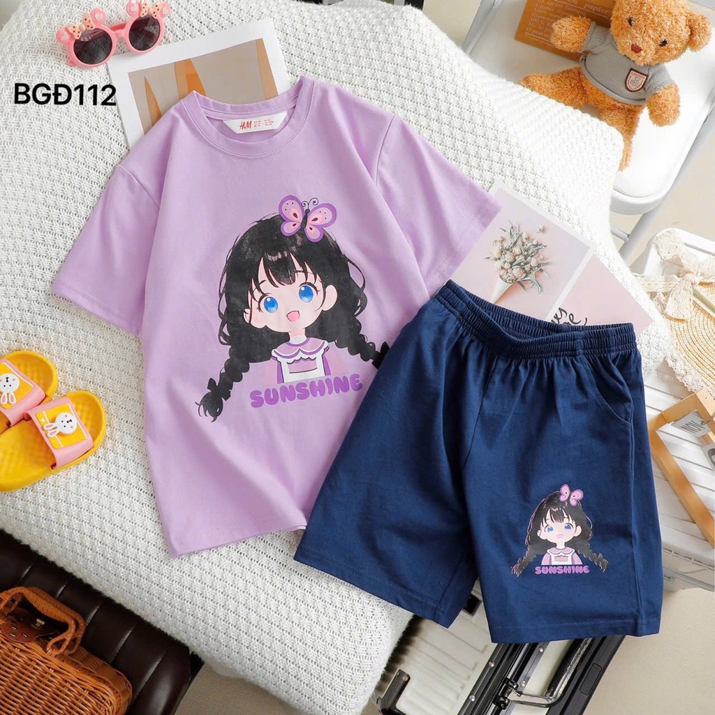 BỘ BÉ GÁI SIZE ĐẠI XUẤT SIÊU MỀM MÁT