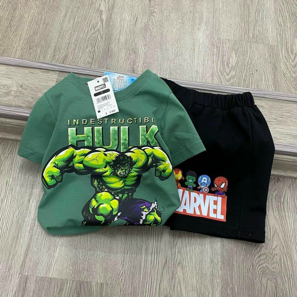 BỘ SIÊU ANH HÙNG HULK BÉ TRAI - Xả50k