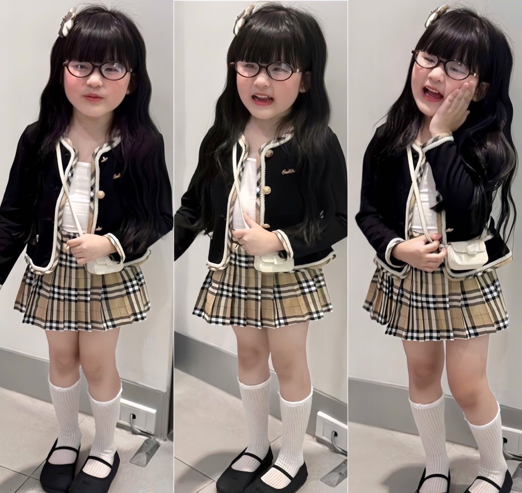 SET VÁY BBR ÁO KHOÁC DÀI SANG CHẢNH BÉ GÁI