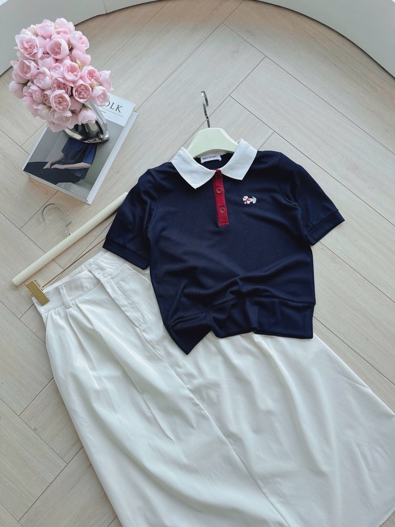 SET BỘ ÁO LEN PHỐI MIX CV LY NỮ