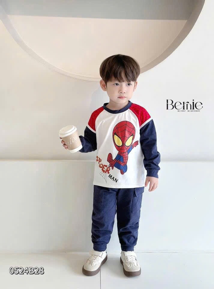 SET BỘ NHỆN DÀI CHO BÉ TRAI