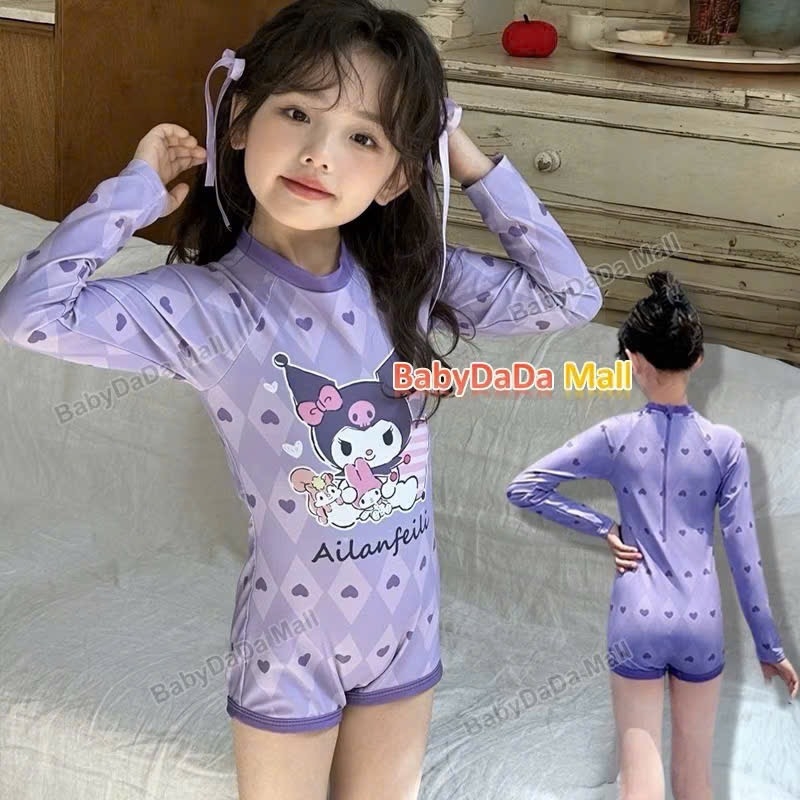 SET 2 BỘ ĐỒ BƠI BÉ GÁI KURUMI (XẢ 70k)