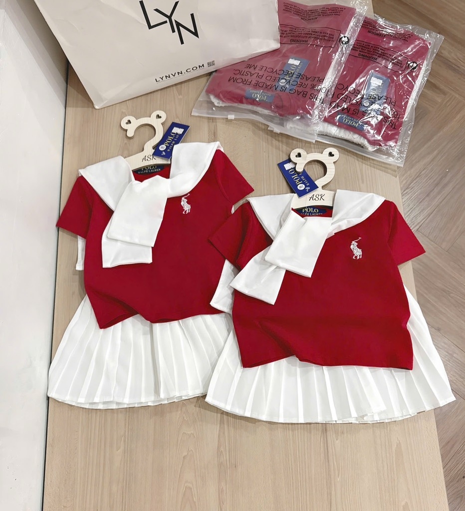 SET VÁY 3 CHI TIẾT SIÊU CƯNG CHO BÉ GÁI (XẢ 65k)
