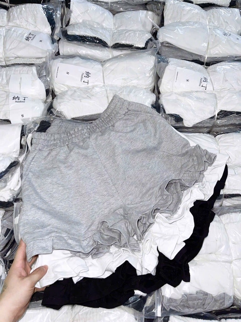 SÉT 3 QUẦN SHORT BÈO GẤU NỮ