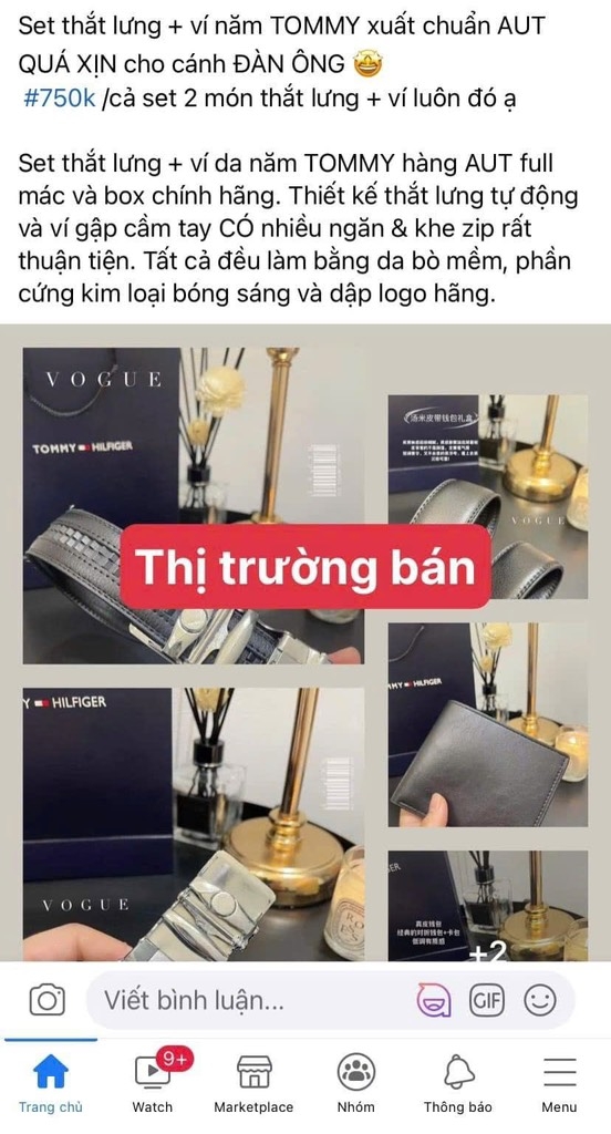 PHỤ KIỆN - SET THẮT LƯNG VÍ TOMY NAM