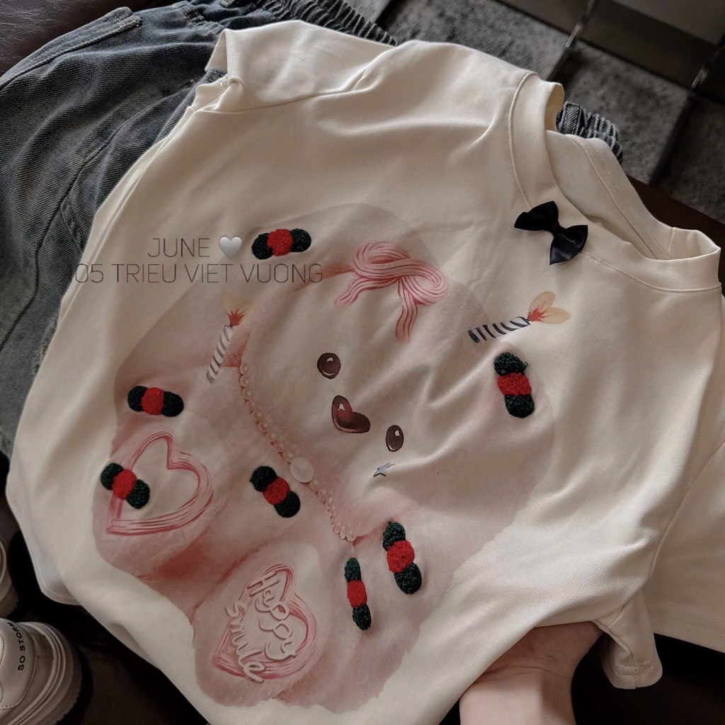 SET ÁO COTTON QUẦN JEANS NỮ