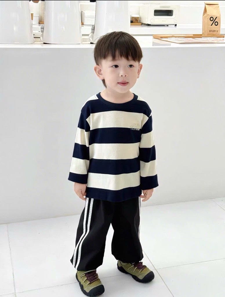 SÉT  3  QUẦN NỈ GIÓ BO GẤU THÊU NGỰA  CHO BÉ SIÊU THOẢI MÁI CHO BÉ VẬN ĐỘNG