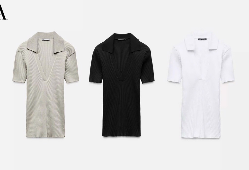 ÁO LEN TĂM POLO CỔ V Z.RAA NỮ THU ĐÔNG (XẢ 79k)