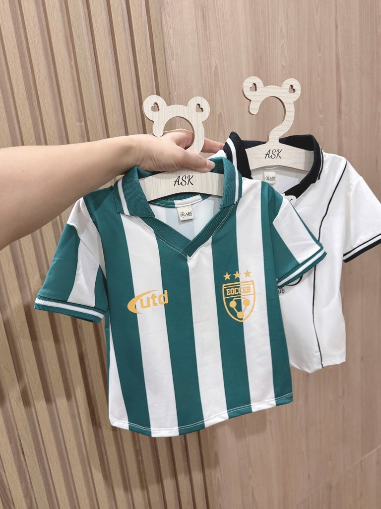 SET 2 BỘ THỂ THAO XANH TRẮNG SỌC KẺ BÉ TRAI SẴN(XẢ 75k)