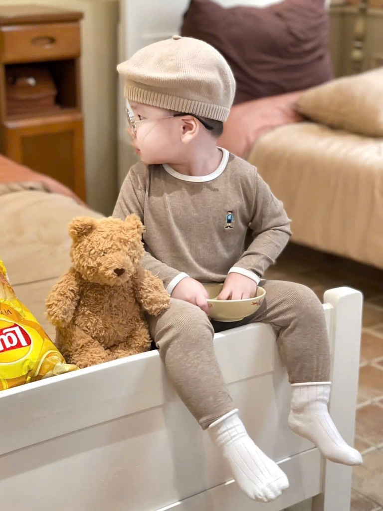 SET BỘ DÀI COTTON THÊU GẤU WHO BÉ TRAI