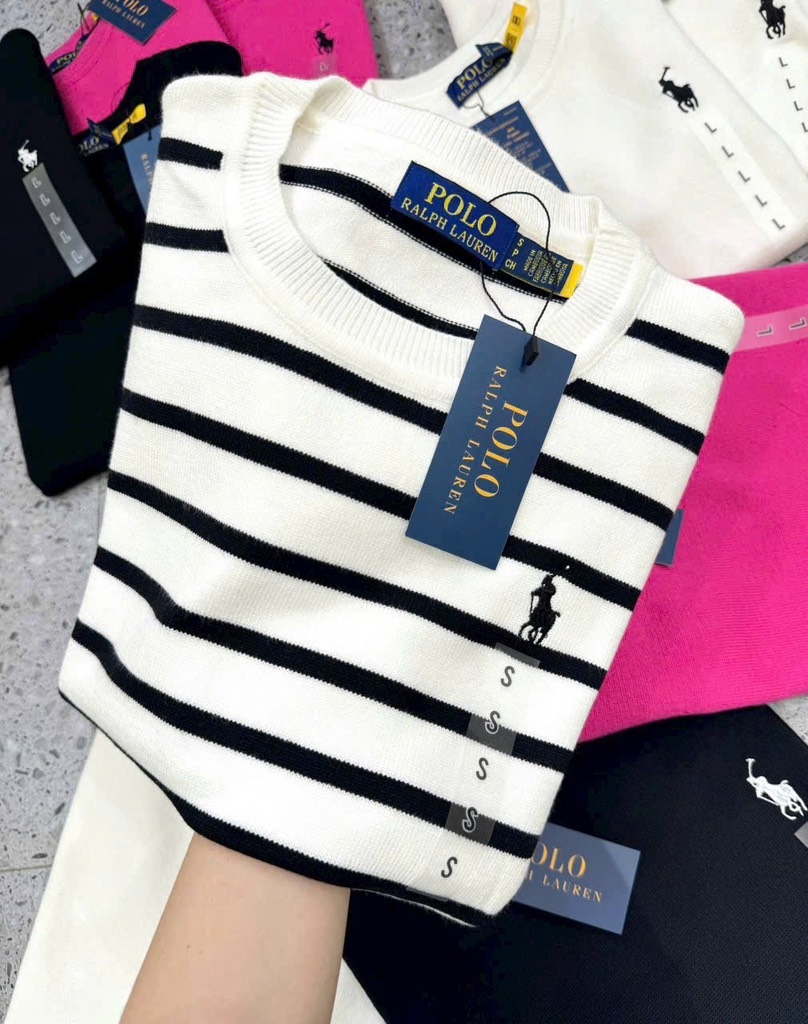 ÁO LEN CỘC TAY THÊU NGỰA NỮ BST 2025 NEW COLLECTION