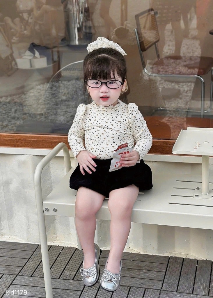 SET BỘ DÀI 3 ÁO GIỮ NHIỆT MIX QUẦN PHỒNG NHUNG BÉ GÁI