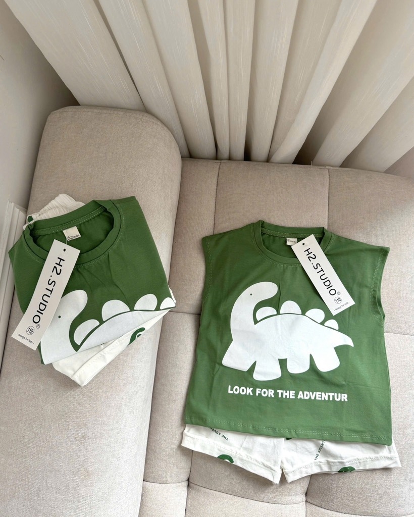 SET KHỦNG LONG XANH BÉ TRAI SẴN