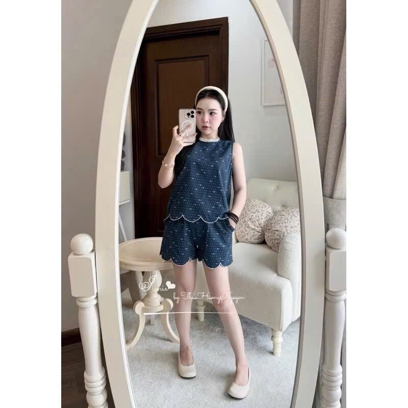SET CHẤM BI THAN BÈO NỮ