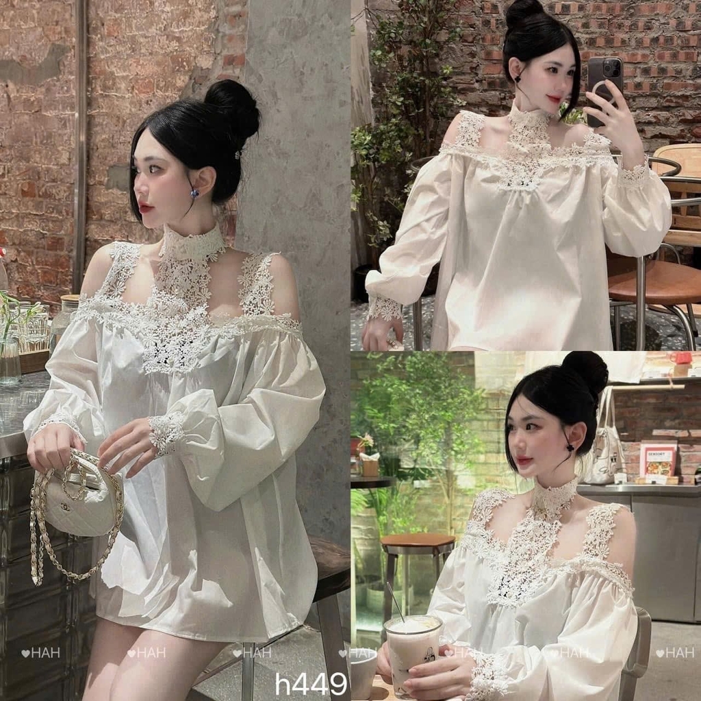 VÁY BÁNH BÈO PHỐI CỔ VIỀN REN NỮ SẴN