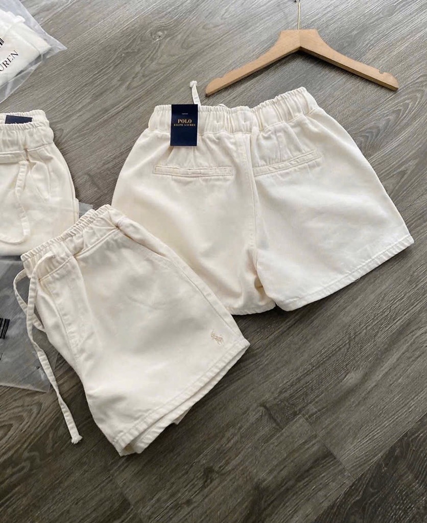 QUẦN SHORT BÒ NỮ CHUN THÊU NGỰA SẴN