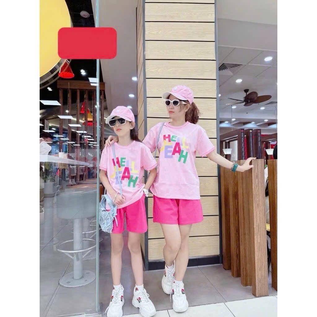 SET COTTON HỒNG XẢ NỮ