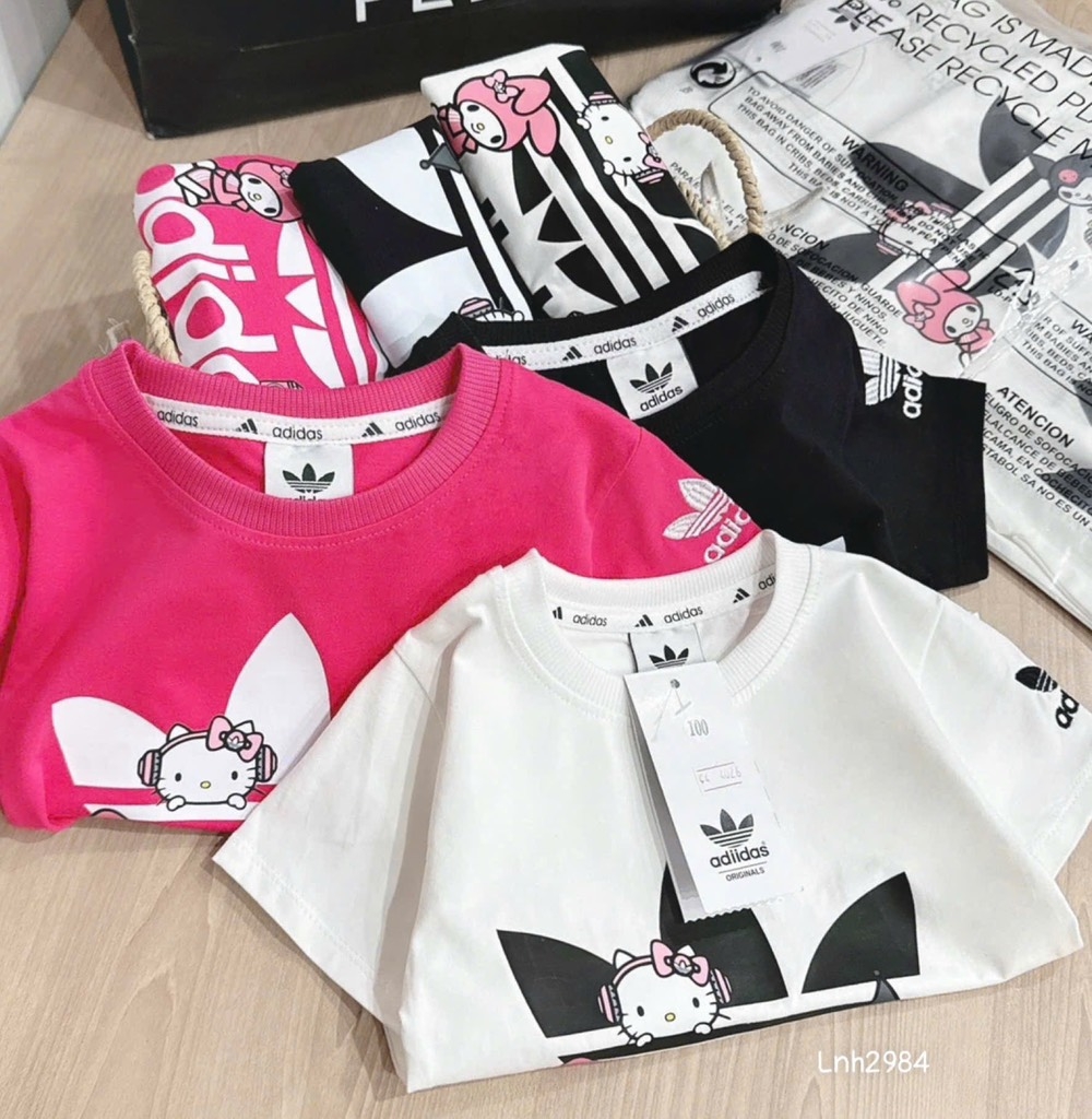 SÉT 3 ÁO DAS CỘC KITTY BÉ GÁI(XẢ 65k)