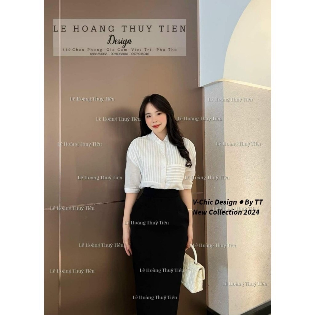 ÁO SƠ MI GU LI CỔ TẦU TAY LỠ NỮ (SẴN TRẮNG)(XẢ 89k)