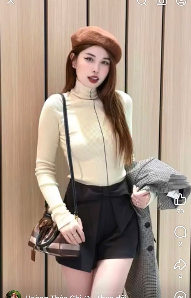 SET ÁO LEN HÀN CỔ CAO MIX QUẦN NƠ NỮ THU ĐÔNG SẴN (SALE 138K)