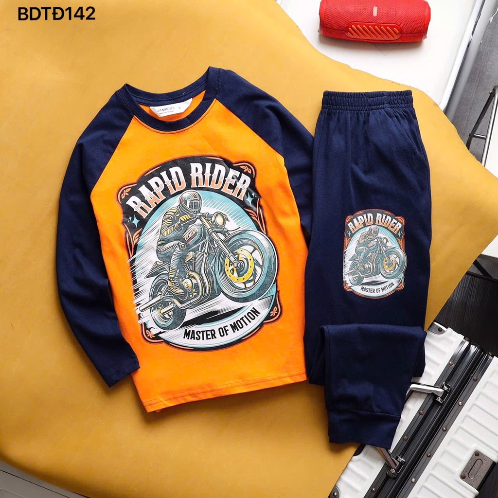 SET BỘ DÀI TAY SIZE ĐẠI 6 MÀU BÉ TRAI